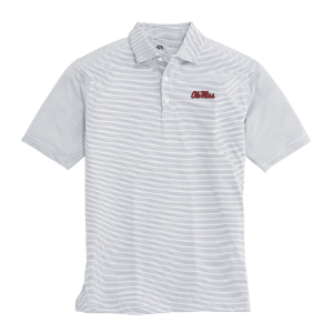 Onward Reserve Birdie Stripe OM Performance Polo- True Navy