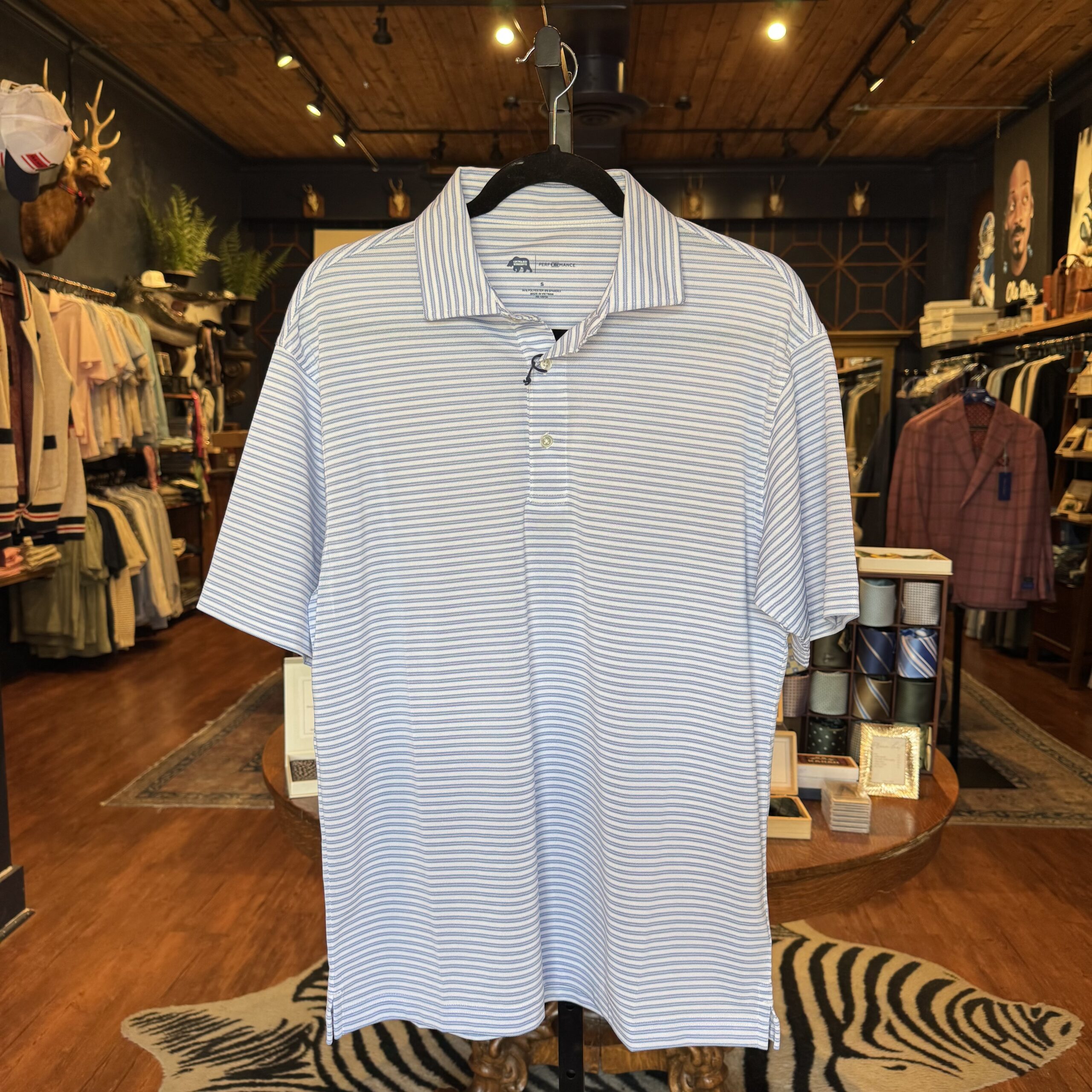 Pique Performance Polo (Iris)